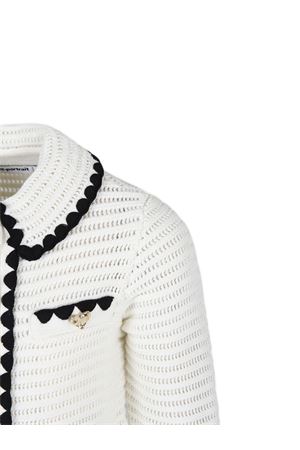 cardigan in cotone bianco SELF-PORTRAIT KIDS | PF24719CCCREAM